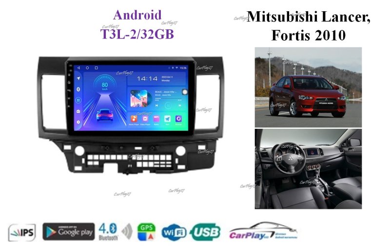 Магнитола штатная Mitsubishi Lancer 2010