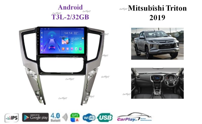 Магнитола штатная Mitsubishi Triton 2019