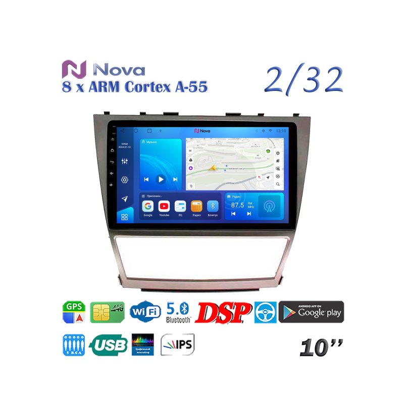 Магнитола штатная Toyota Camry 2006