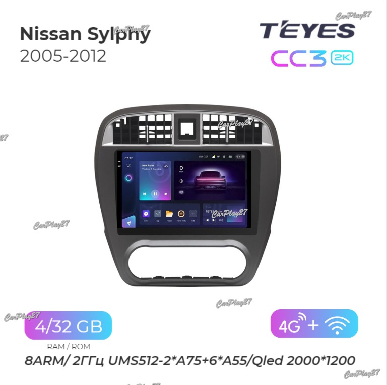 Магнитола штатная Nissan Sylphy 2005