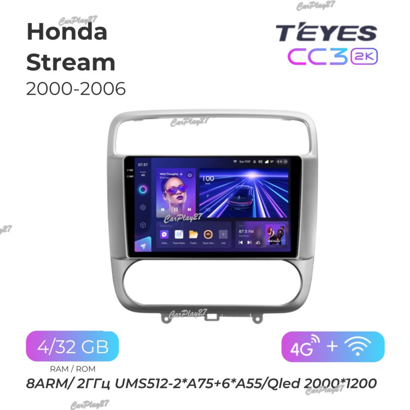 Магнитола штатная Honda Stream 2000