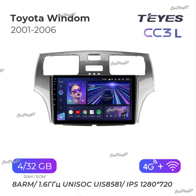 Магнитола штатная Toyota Windom 2001