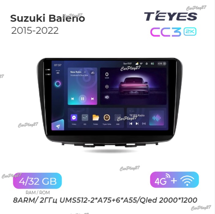 Магнитола штатная Suzuki Baleno 2015