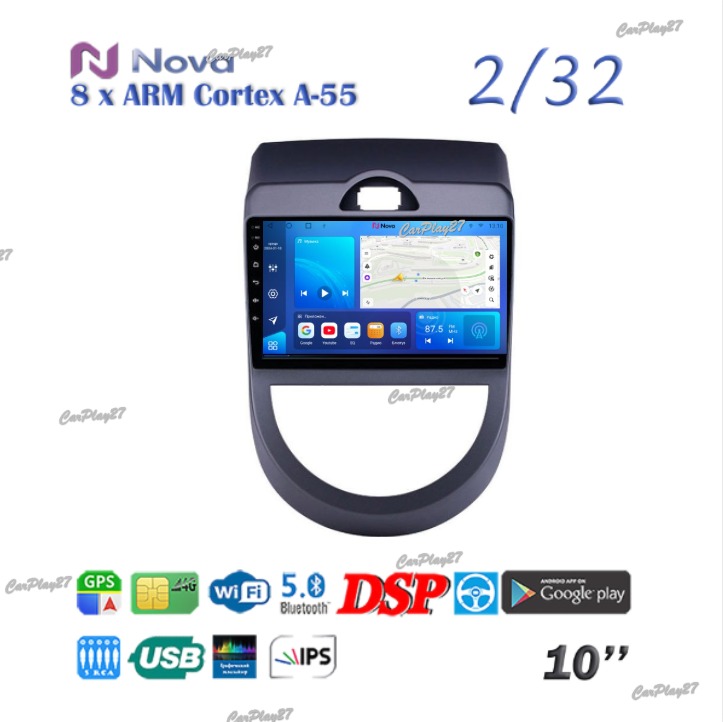 Магнитола штатная Kia Soul 2010