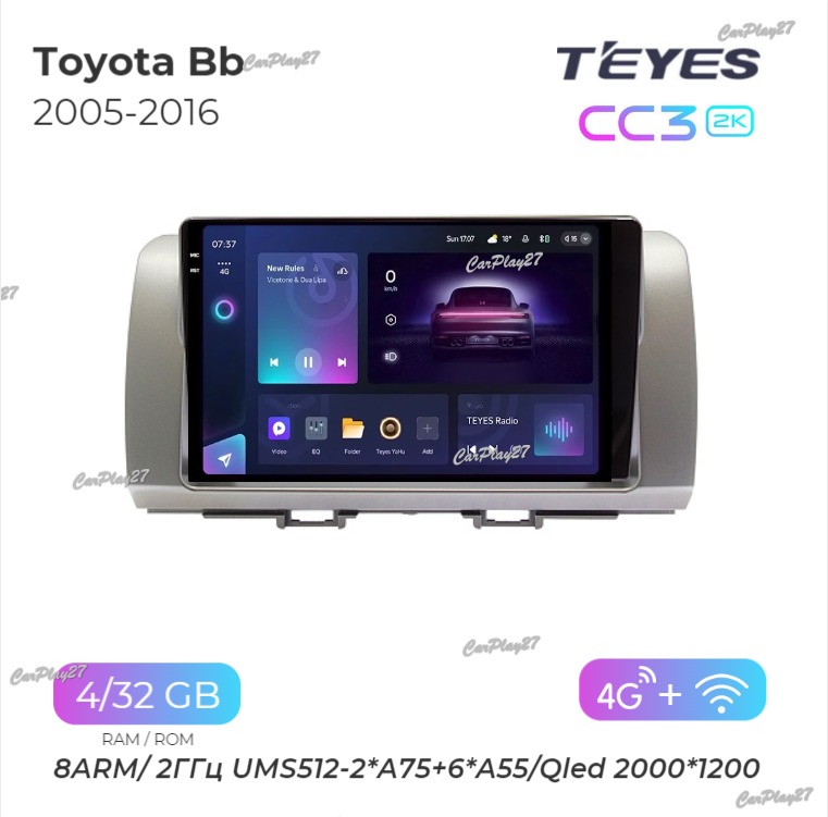 Магнитола штатная Toyota Bb 2005