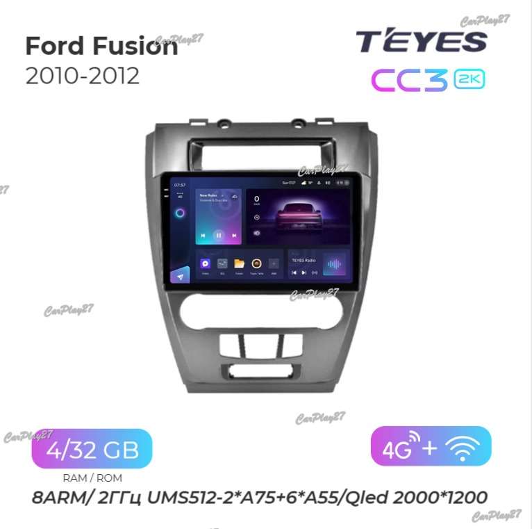 Магнитола штатная Ford Fusion 2010