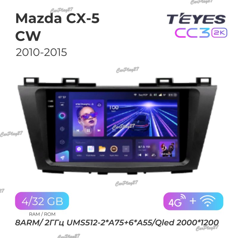 Магнитола штатная Mazda CX-5 2010
