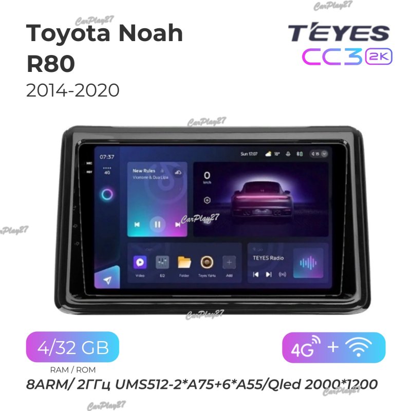 Магнитола штатная Toyota Noah 2014