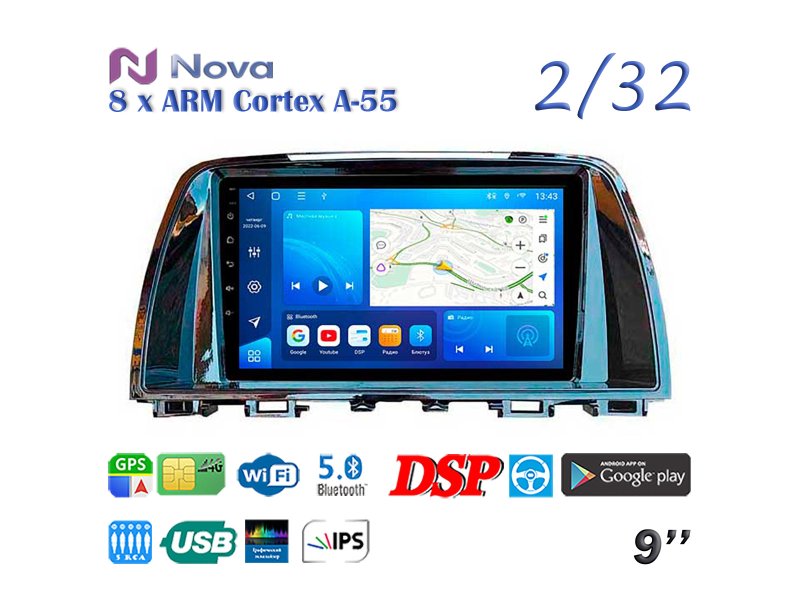 Магнитола штатная Mazda CX-5 2011