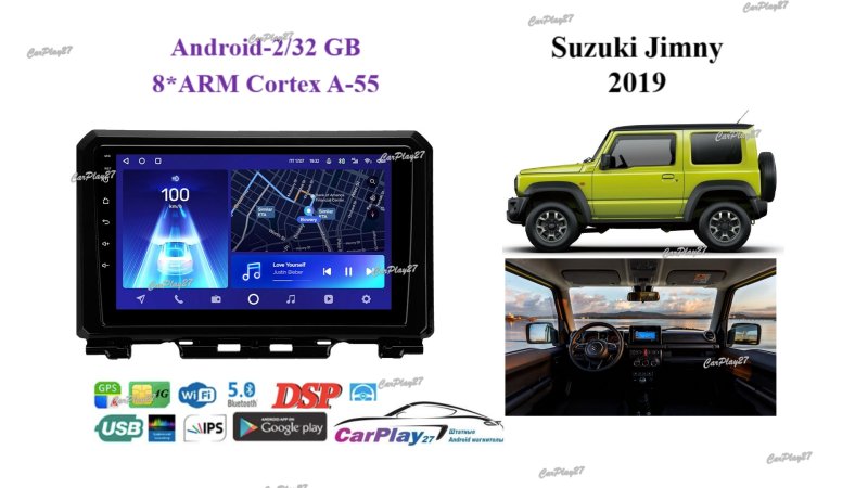 Магнитола штатная Suzuki Jimny 2019