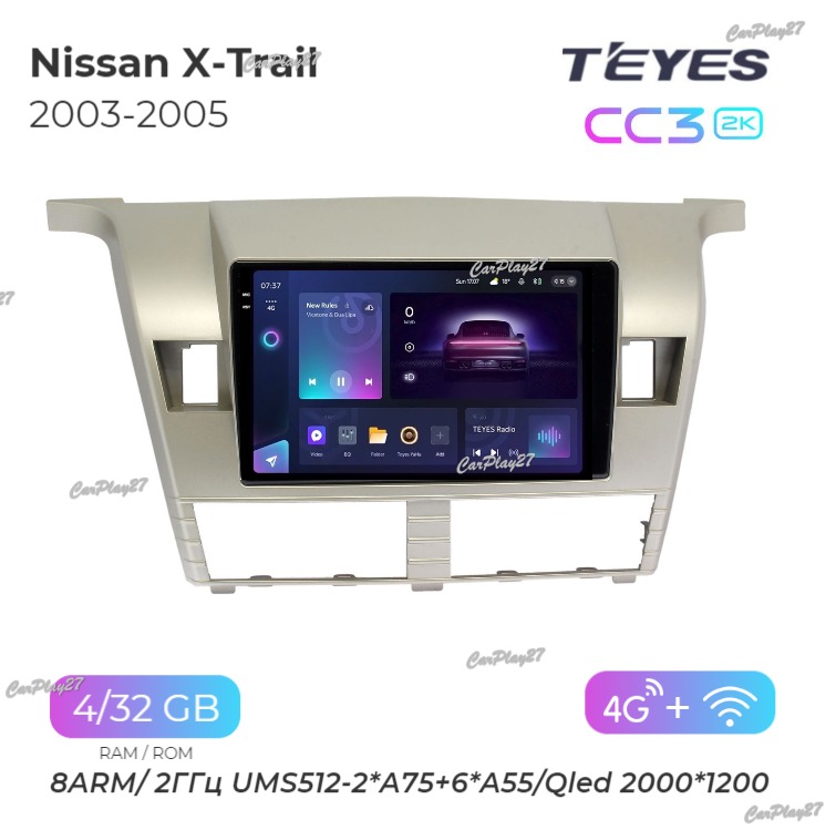 Магнитола штатная Nissan X-Trail 2003
