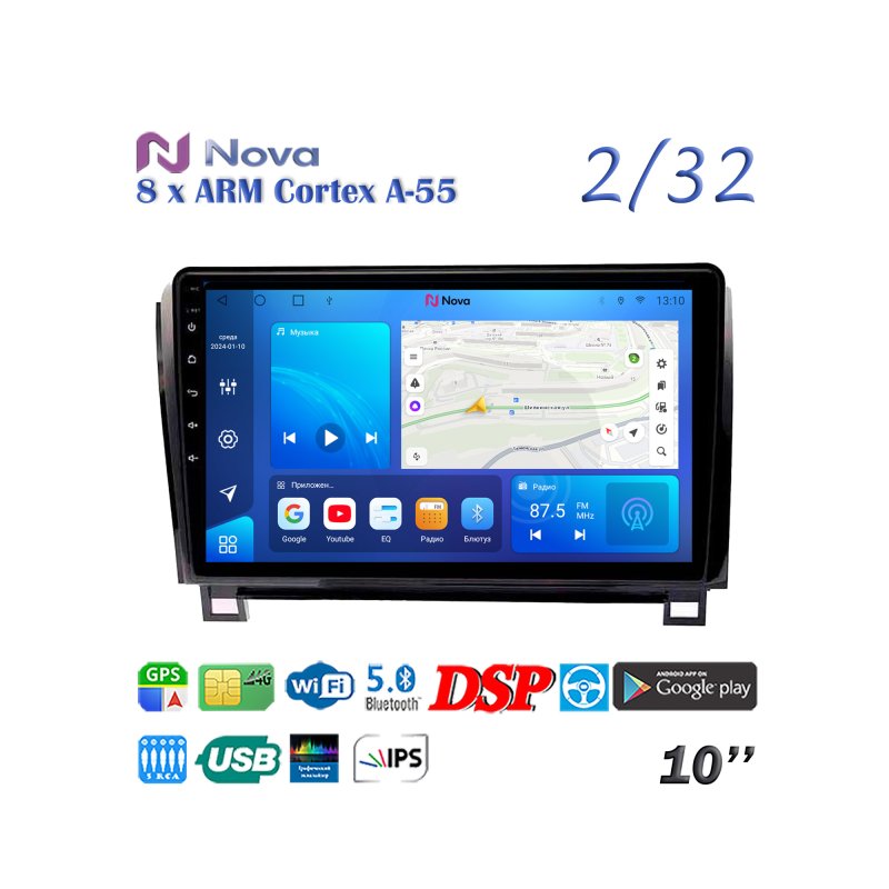 Магнитола штатная Toyota Tundra 2006