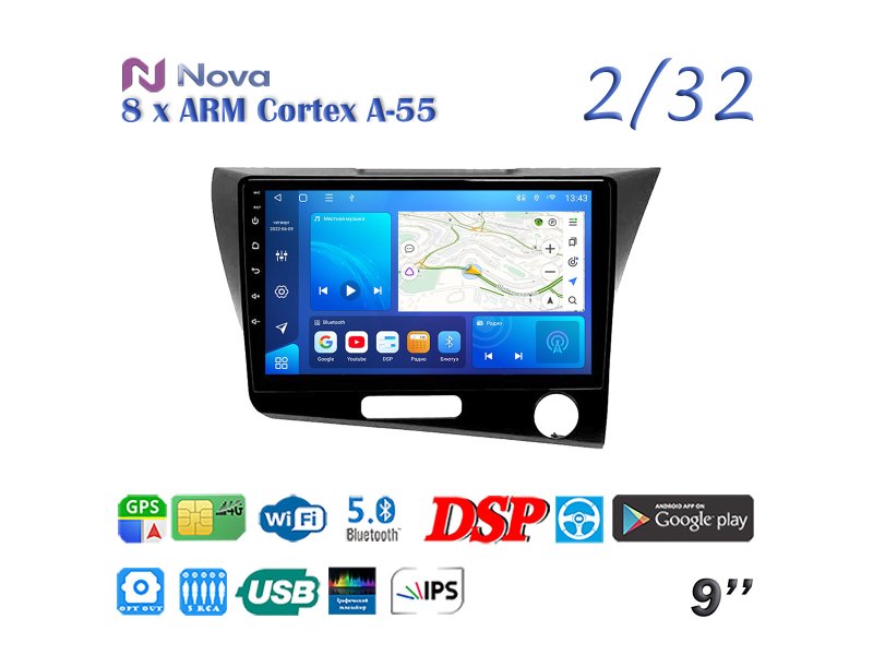 Магнитола штатная Honda CR-Z 2010