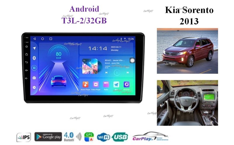 Магнитола штатная Kia Sorento 2013