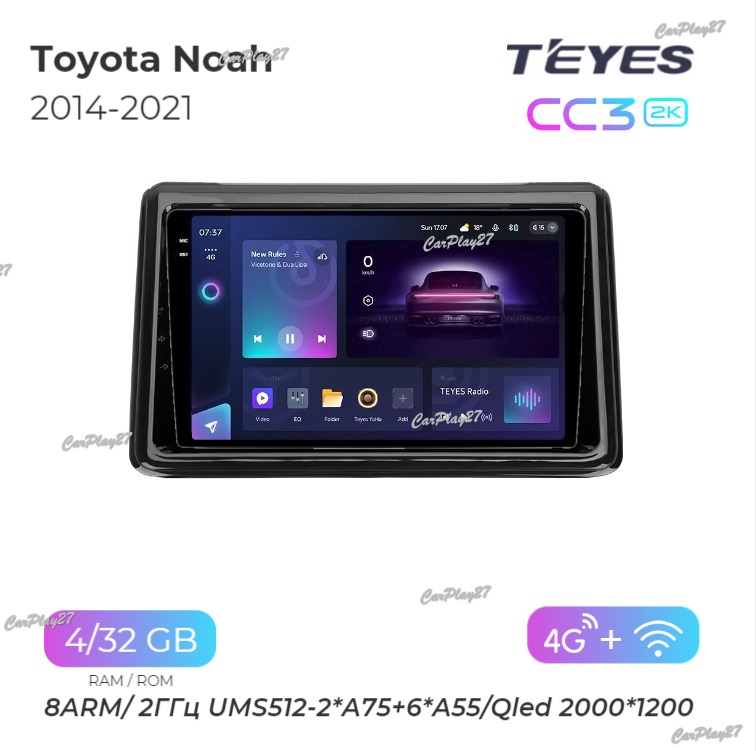 Магнитола штатная Toyota Noah 2014