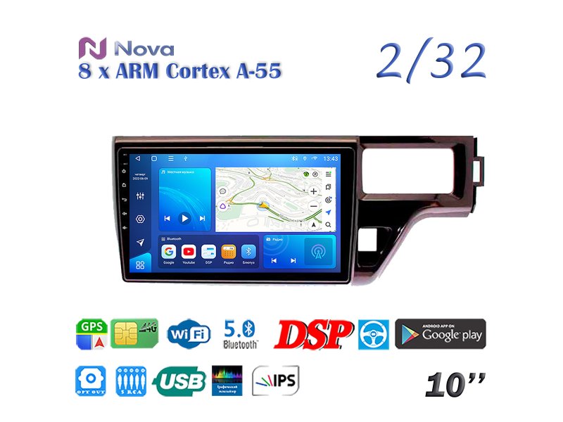 Магнитола штатная Honda Stepwgn 2015