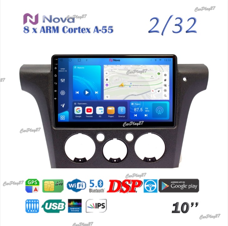 Магнитола штатная Mitsubishi Airtrek 2001