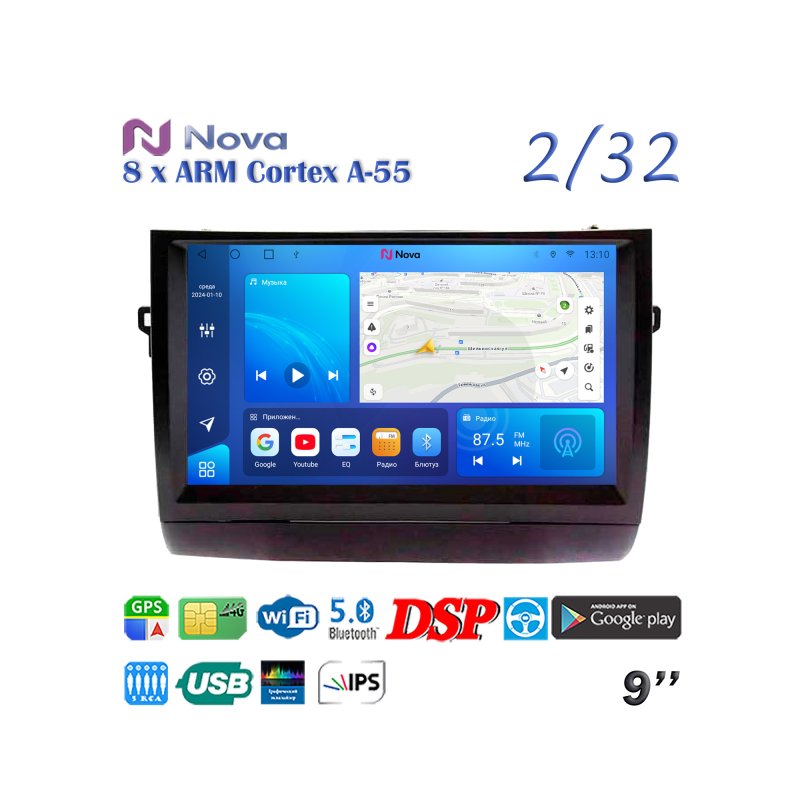 Магнитола штатная Toyota Prius 2003