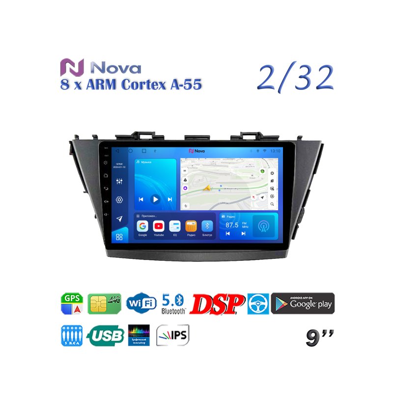 Магнитола штатная Toyota Prius 2011