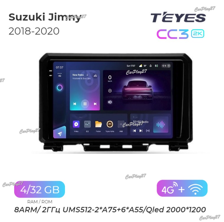 Магнитола штатная Suzuki Jimny 2018