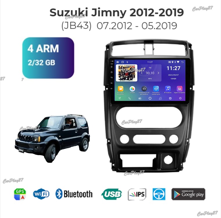 Магнитола штатная Suzuki Jimny 2012