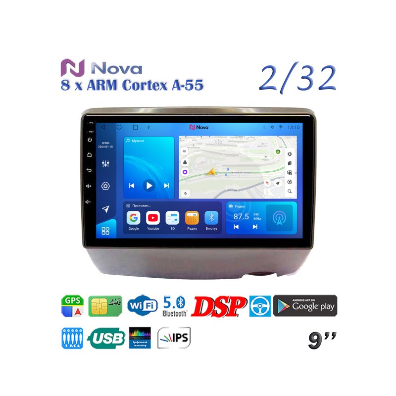 Магнитола штатная Toyota Vitz 1999