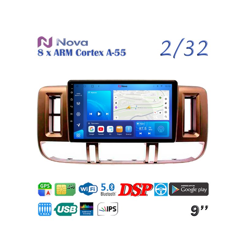 Магнитола штатная Nissan X-Trail 2001