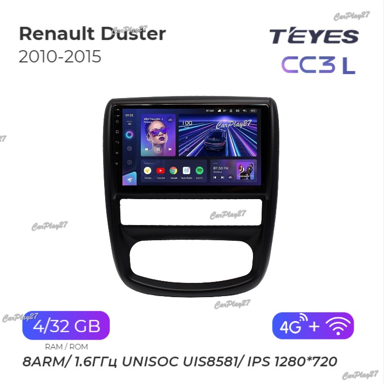 Магнитола штатная Renault Duster 2010