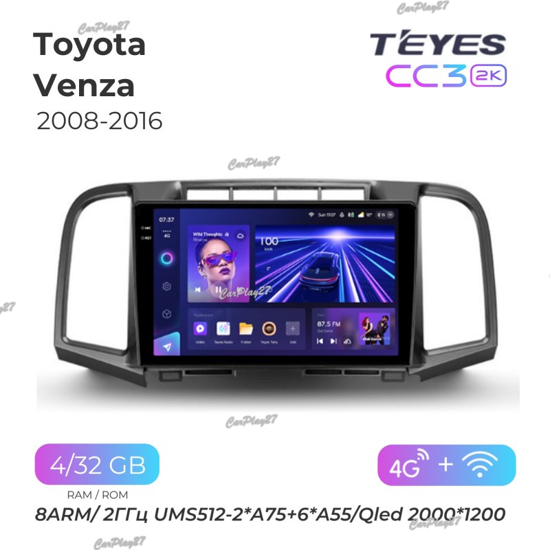 Магнитола штатная Toyota Venza 2008