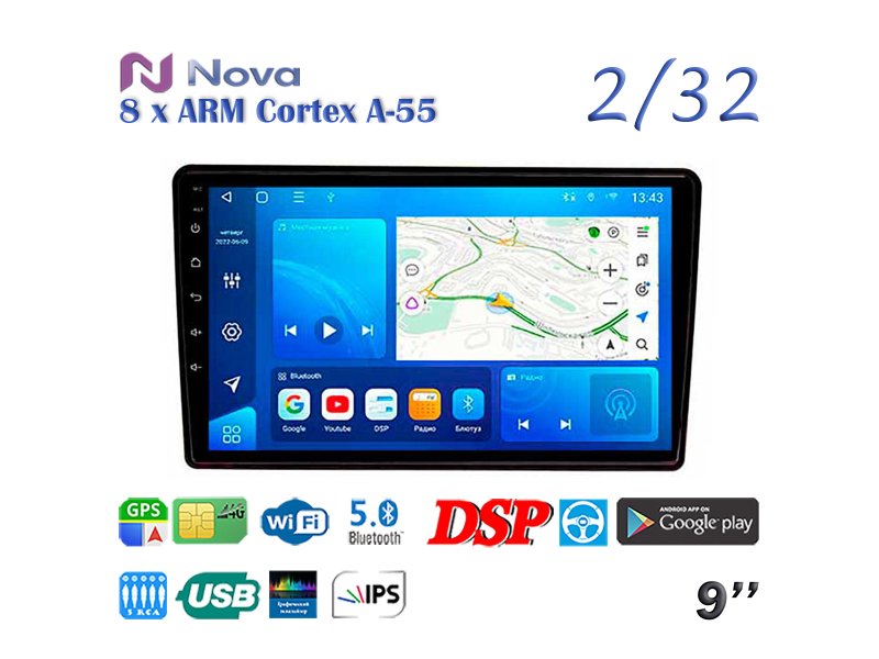 Магнитола штатная Mitsubishi Outlander 2002