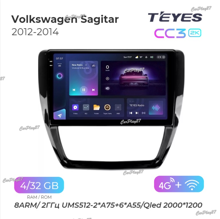 Магнитола штатная Volkswagen Jetta 2012