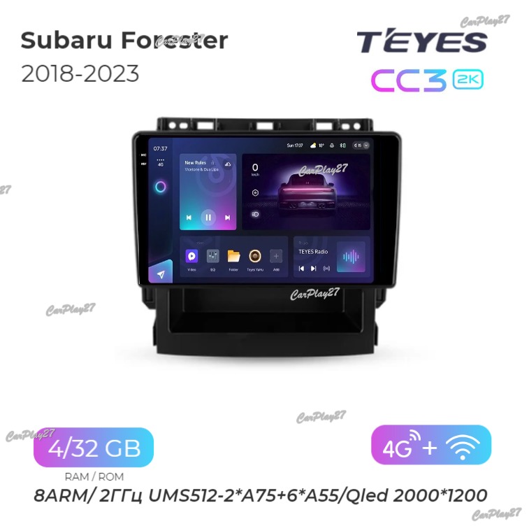 Магнитола штатная Subaru Forester 2018