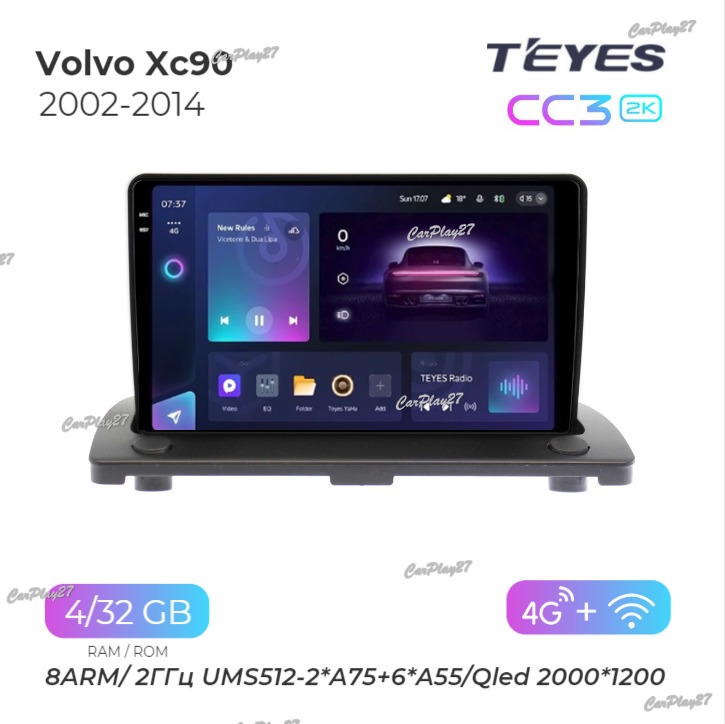 Магнитола штатная Volvo XC90 2002