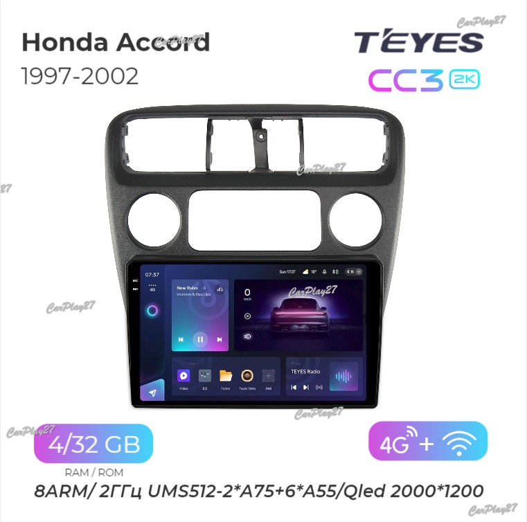 Магнитола штатная Honda Accord 1997