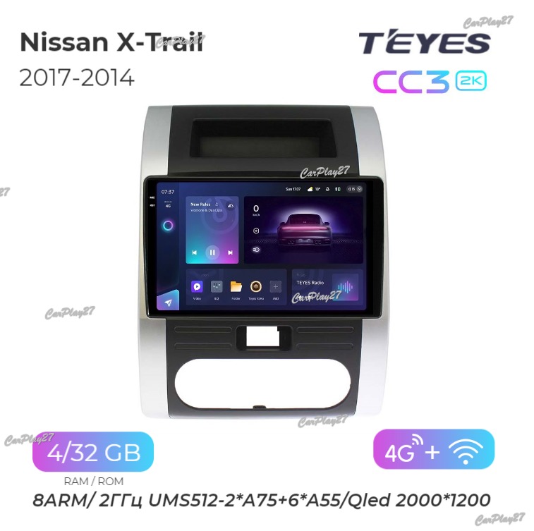 Магнитола штатная Nissan X-Trail 2007