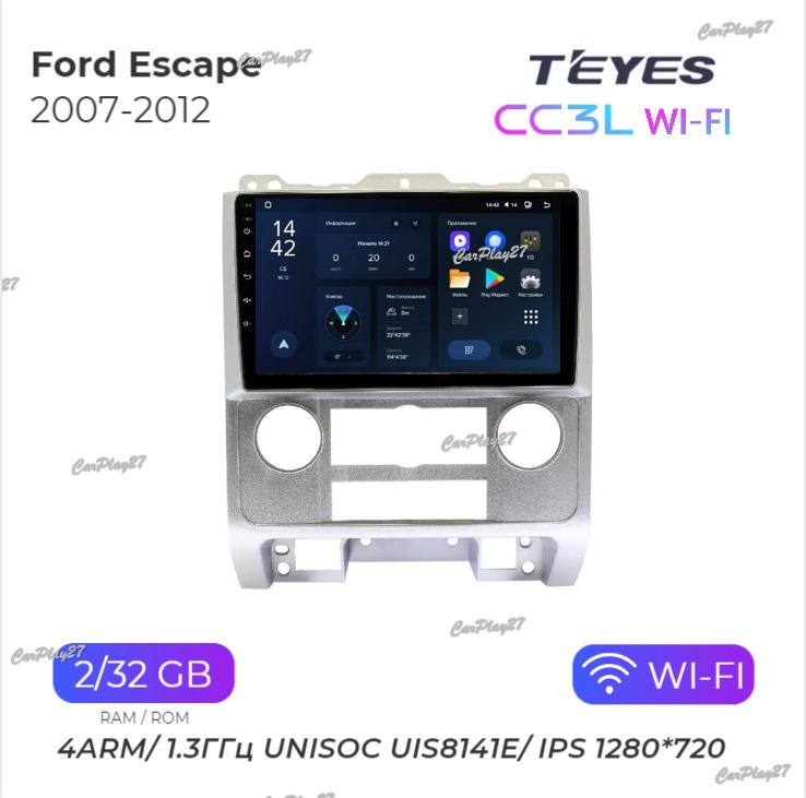 Магнитола штатная Ford Escape 2007