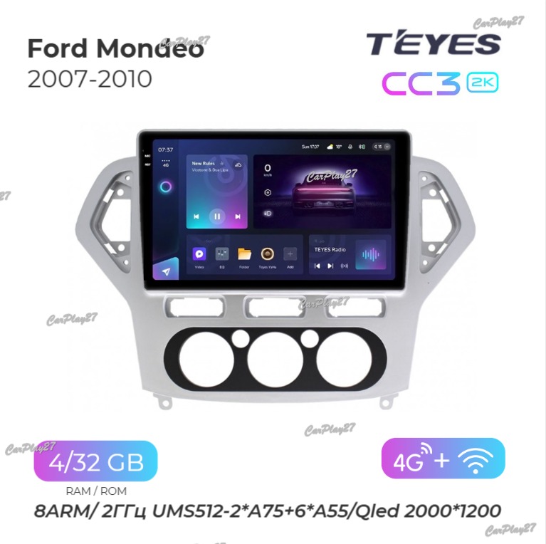 Магнитола штатная Ford Mondeo 2007