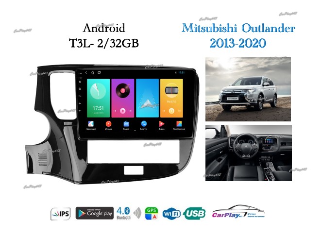 Магнитола штатная Mitsubishi Outlander 2018