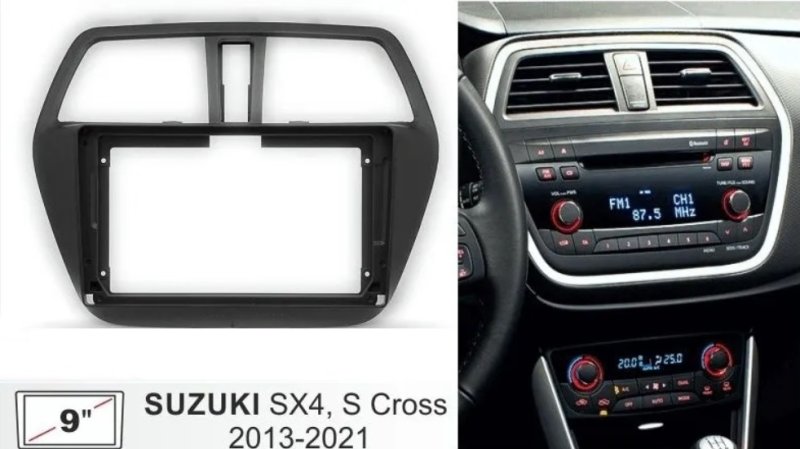 Переходная рамка магнитолы