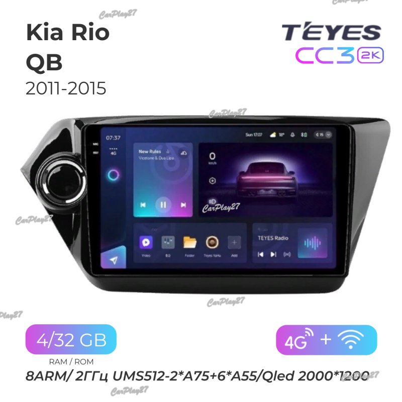 Магнитола штатная Kia Rio 2011