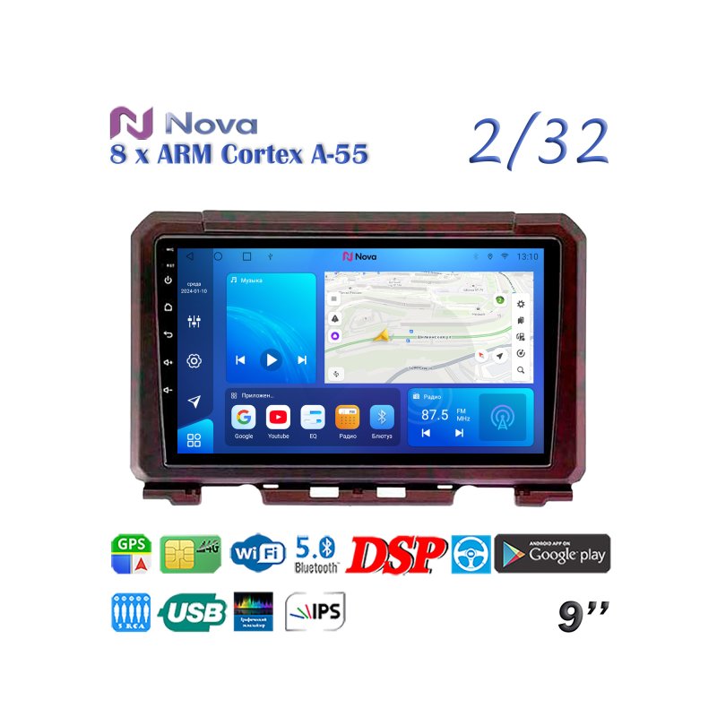 Магнитола штатная Suzuki Jimny 2019