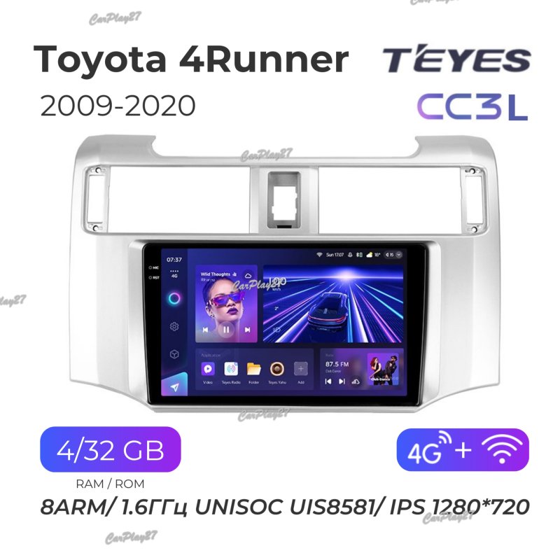 Магнитола штатная Toyota 4Runner 2009