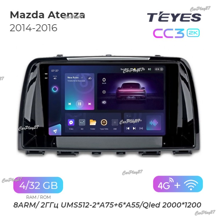 Магнитола штатная Mazda Atenza 2014