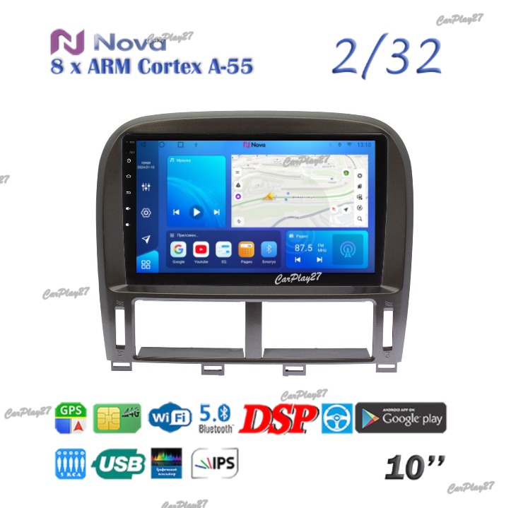 Магнитола штатная Toyota Celsior 2000