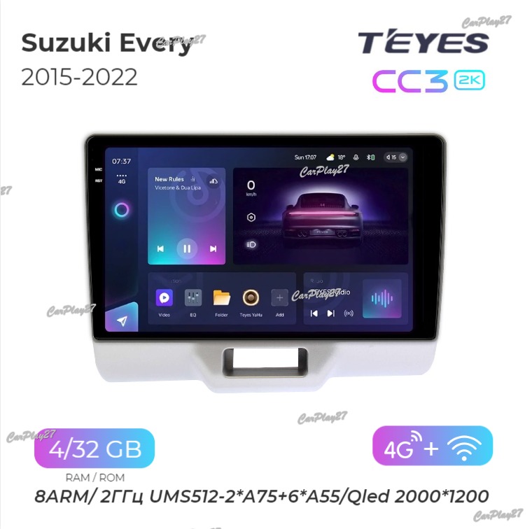 Магнитола штатная Suzuki Every 2015