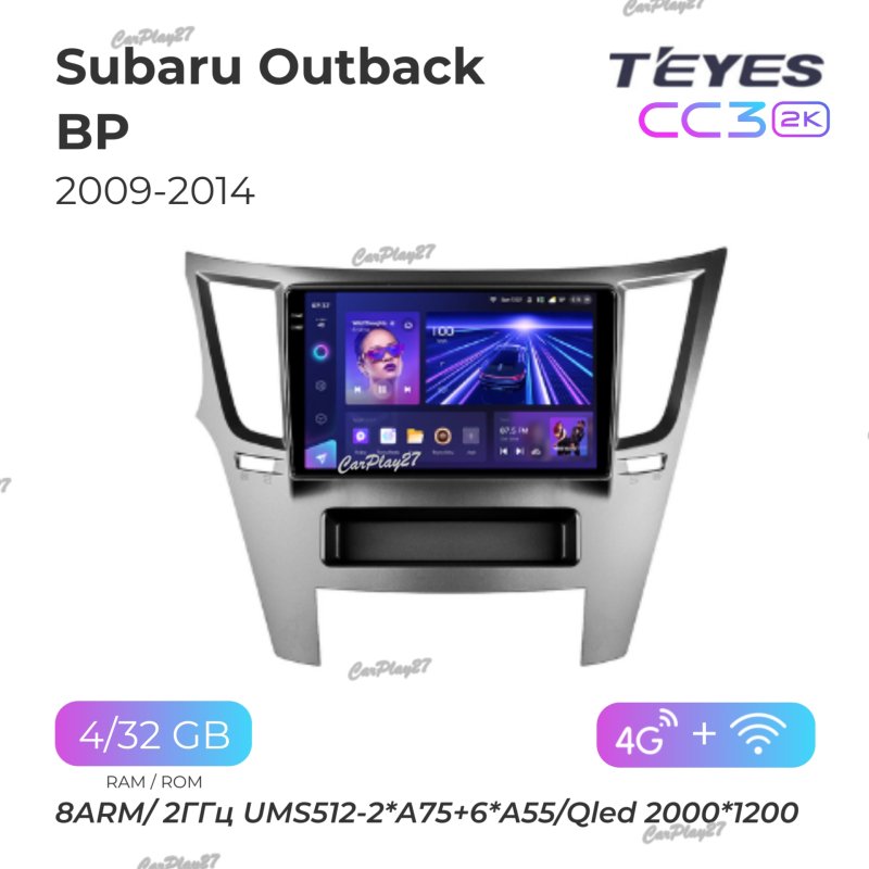 Магнитола штатная Subaru Outback 2009
