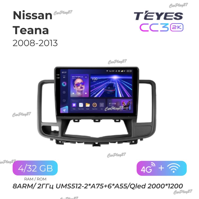 Магнитола штатная Nissan Teana 2008