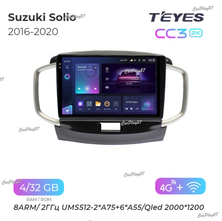 Магнитола штатная Suzuki Solio 2016