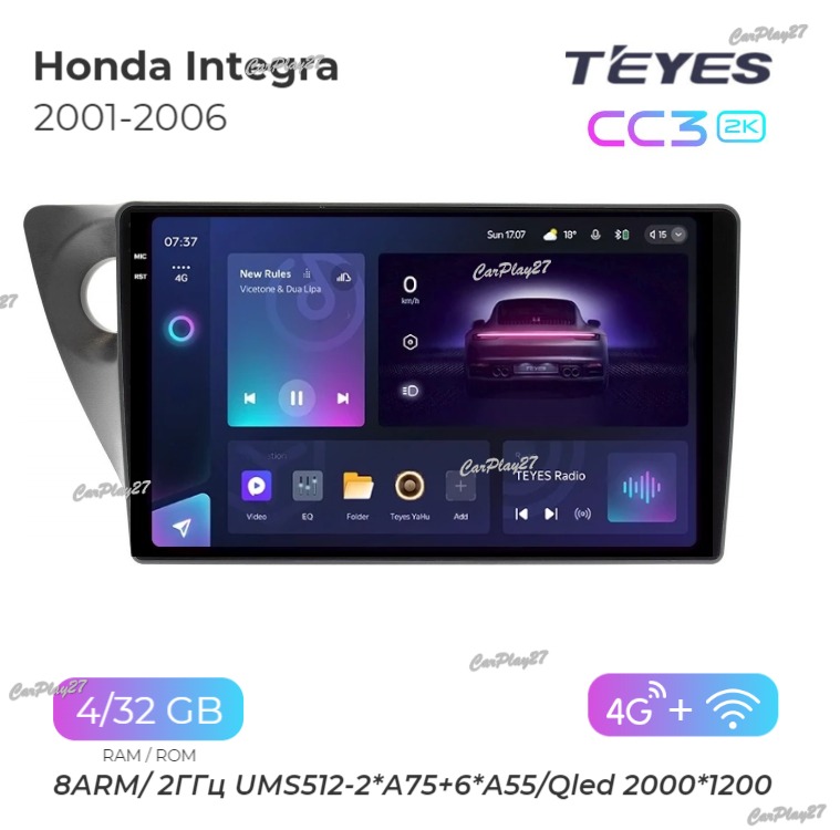 Магнитола штатная Honda Integra 2001