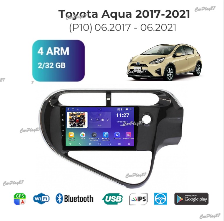 Магнитола штатная Toyota Aqua 2018